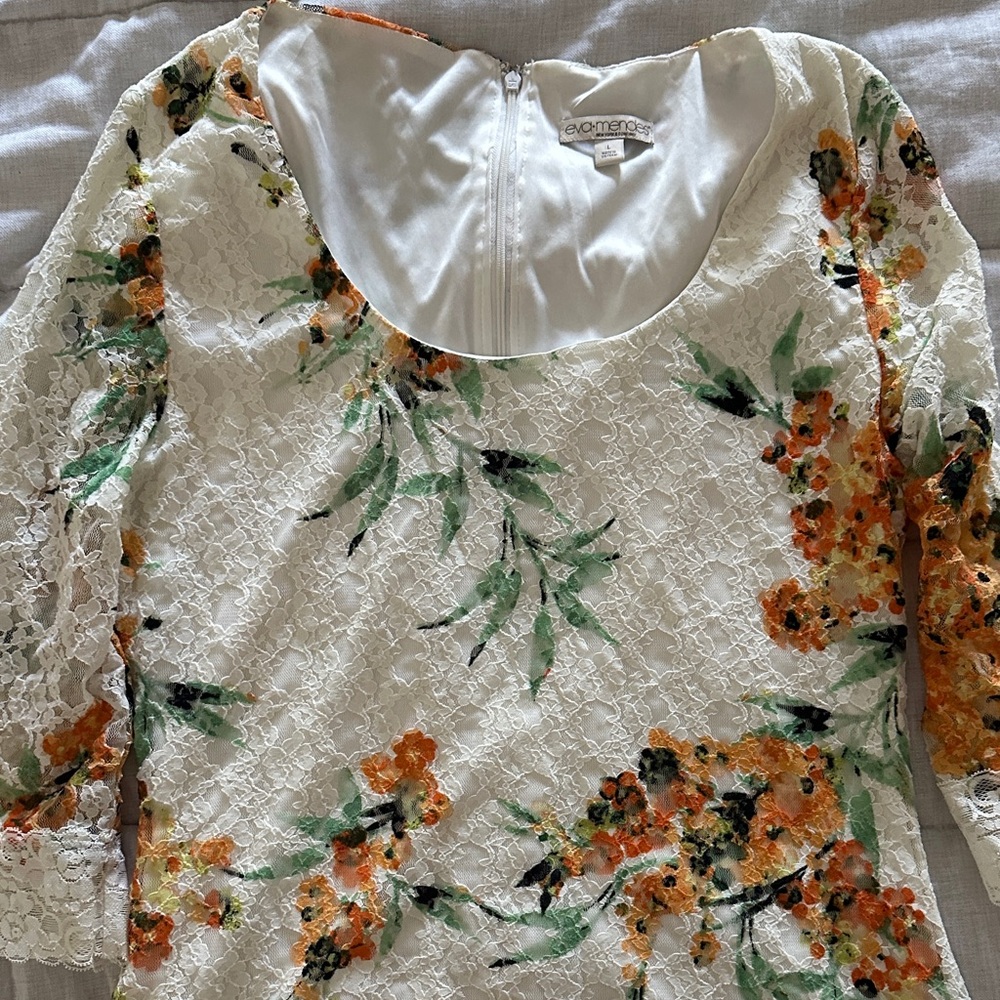 Floral Lace Women Dress - Eva Mendes for New York & Co